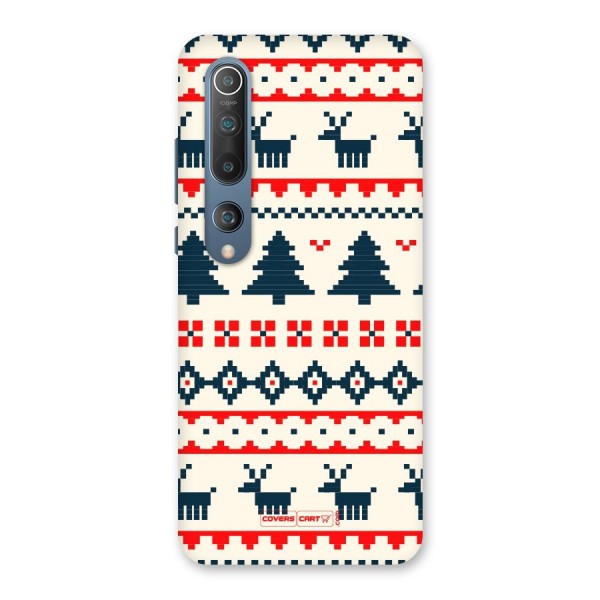 Christmas Design Pattern Back Case for Mi 10