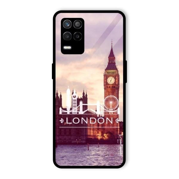 City Tower Glass Back Case for Realme 9 5G