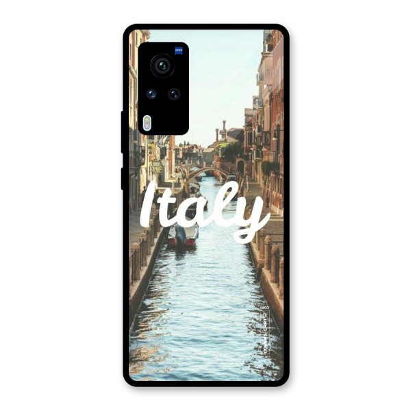 City Travel Glass Back Case for Vivo X60 Pro