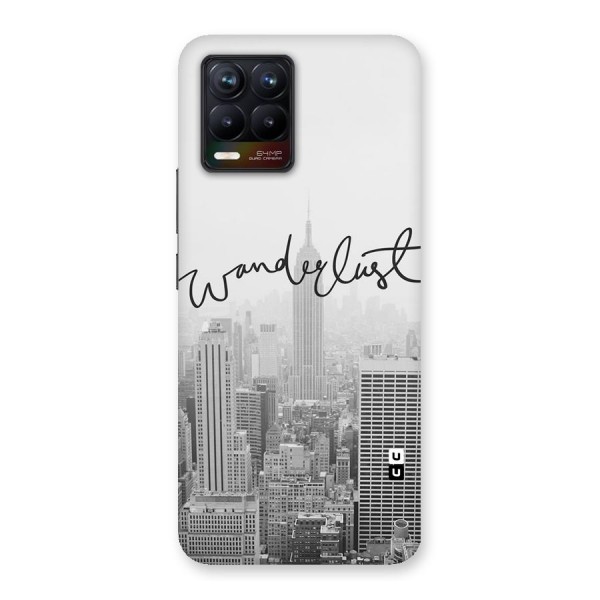 City Wanderlust Monochrome Back Case for Realme 8