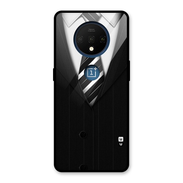 Classic Ready Suit Glass Back Case for OnePlus 7T