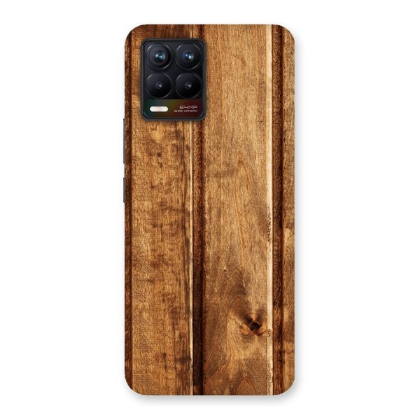 Classic Wood Print Back Case for Realme 8