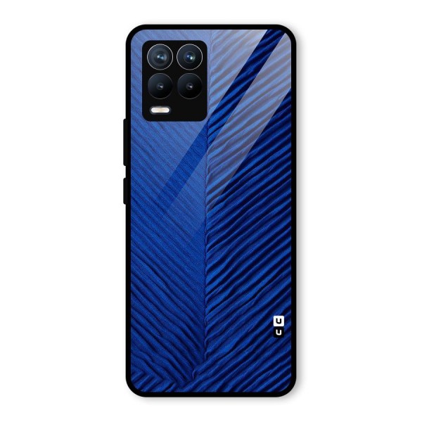 Classy Blues Glass Back Case for Realme 8 Pro