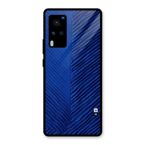 Classy Blues Glass Back Case for Vivo X60 Pro