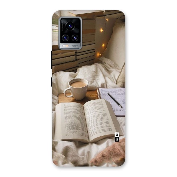 Coffee And Books Back Case for Vivo V20 Pro