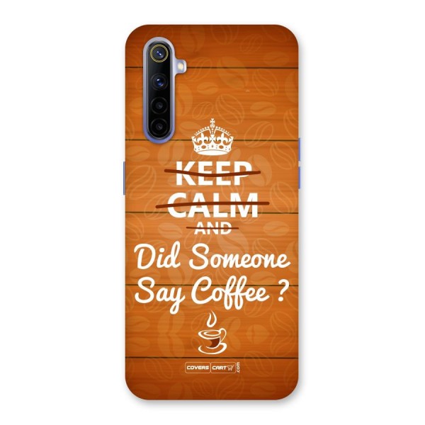 Coffee Ardour Back Case for Realme 6