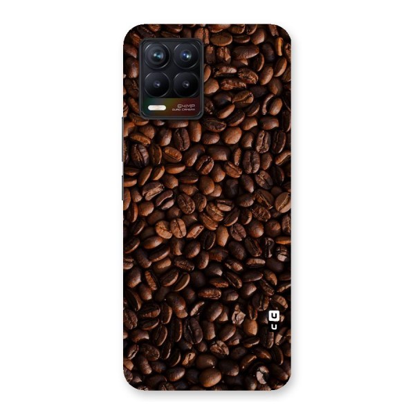 Coffee Beans Scattered Back Case for Realme 8