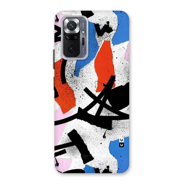 Coloured Abstract Art Back Case for Redmi Note 10 Pro