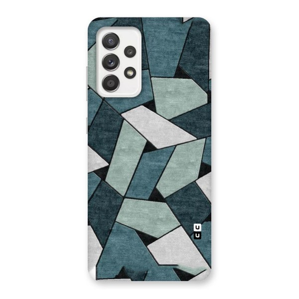 Concrete Green Abstract Back Case for Galaxy A52