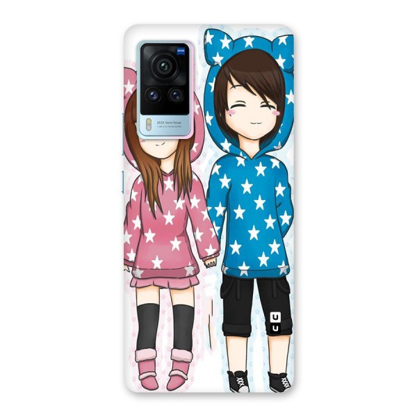 Couple In Stars Back Case for Vivo X60 Pro