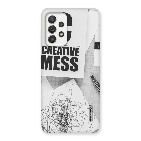 Creative Mess Back Case for Galaxy A52