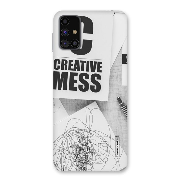 Creative Mess Back Case for Galaxy M31s