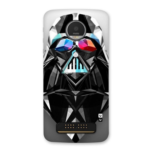 Crystal Robot Back Case for Moto Z Play