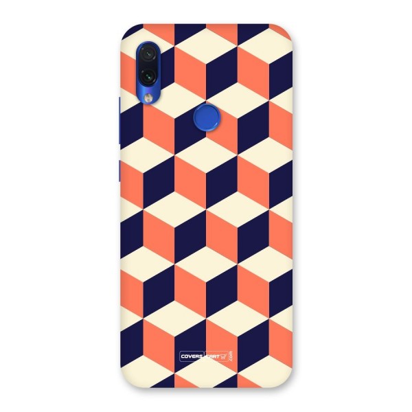 Cube Pattern Back Case for Redmi Note 7