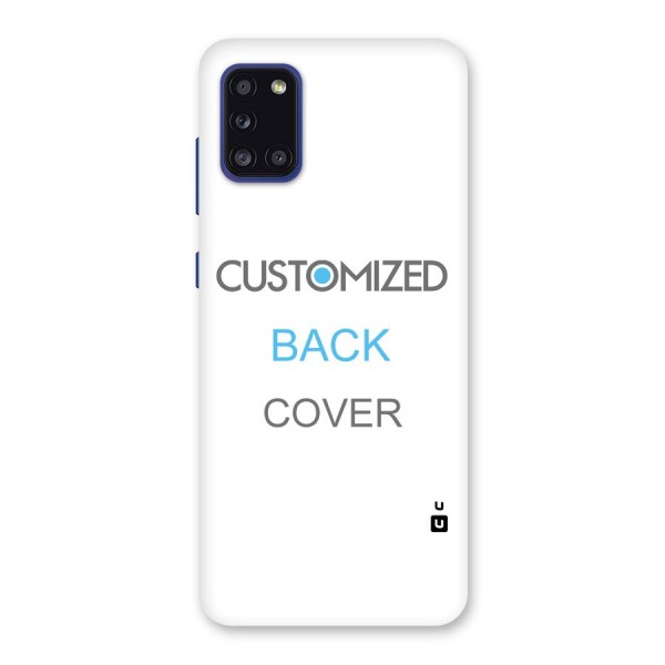 Customized Back Case for Galaxy A31