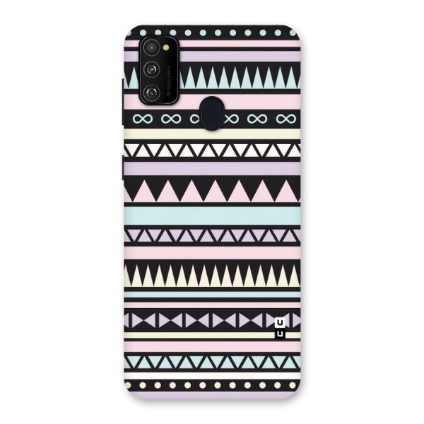 Cute Chev Pattern Back Case for Galaxy M21