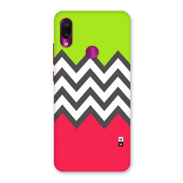 Cute Chevron Back Case for Redmi Note 7 Pro