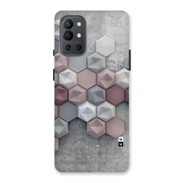 Cute Hexagonal Pattern Back Case for OnePlus 9R