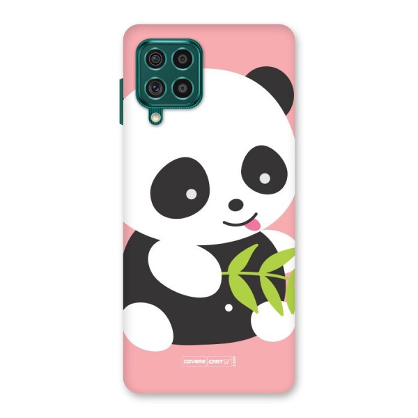 Cute Panda Pink Back Case for Galaxy F62