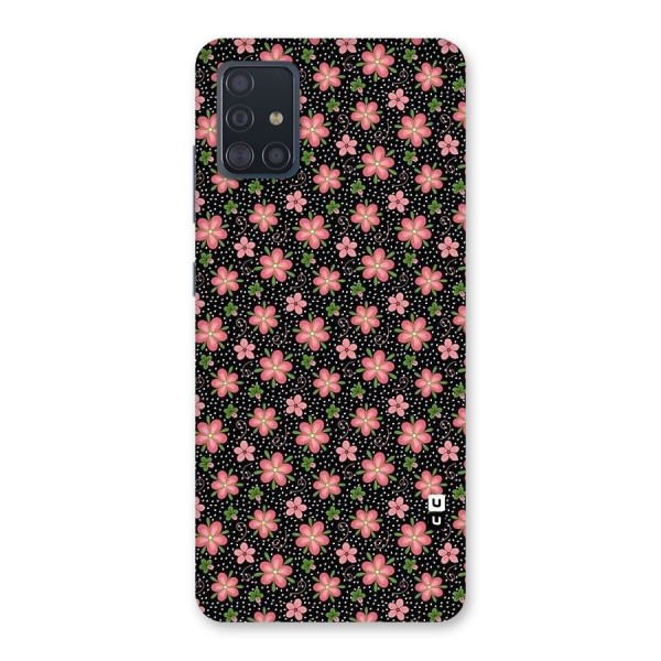 Cute Tiny Flowers Back Case for Galaxy A51