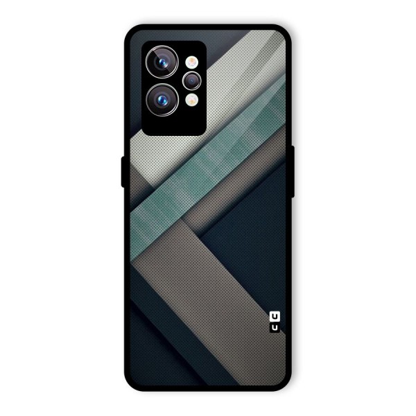 Dark Stripes Glass Back Case for Realme GT2 Pro