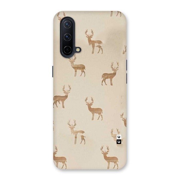 Deer Pattern Back Case for OnePlus Nord CE 5G