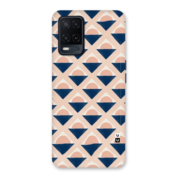 Diamond Circle Pattern Back Case for Oppo A54