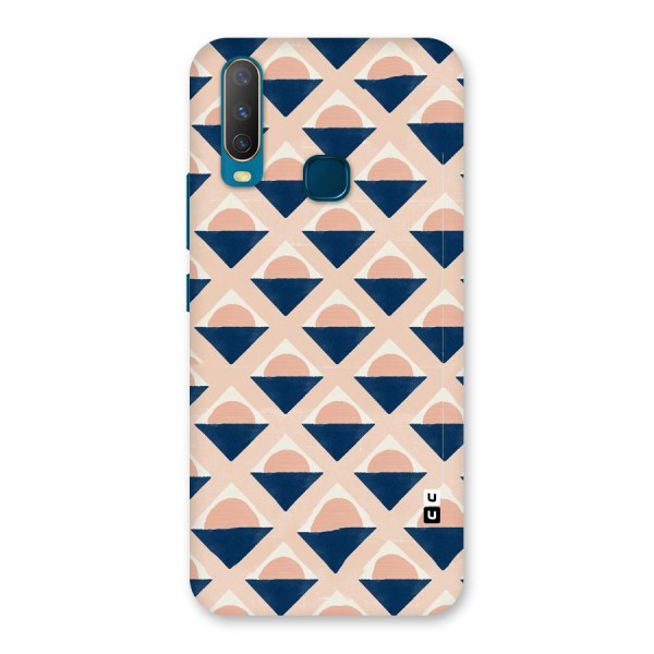 Diamond Circle Pattern Back Case for Vivo Y17