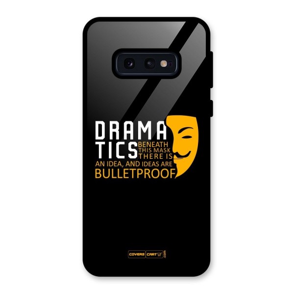 Dramatics Glass Back Case for Galaxy S10e