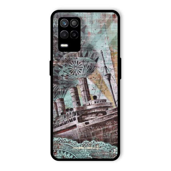 Dream Ship Glass Back Case for Realme 9 5G