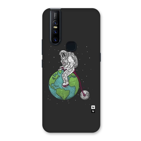 Earth Space Doodle Back Case for Vivo V15