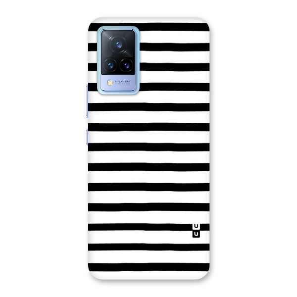 Elegant Basic Stripes Back Case for Vivo V21 5G