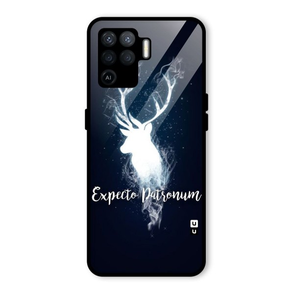 Expected Wish Glass Back Case for Oppo F19 Pro