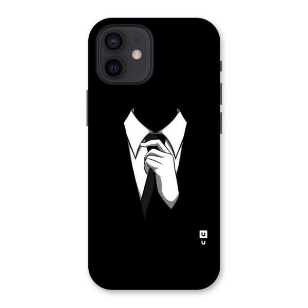 Faceless Gentleman Back Case for iPhone 12