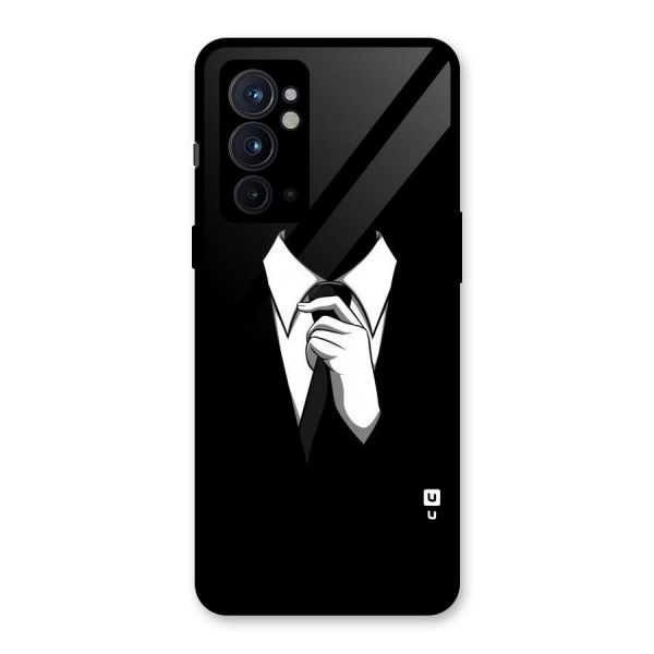 Faceless Gentleman Glass Back Case for OnePlus 9RT 5G