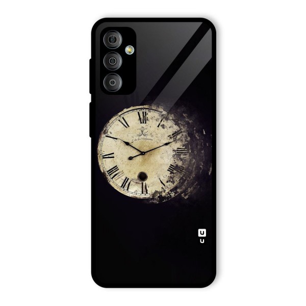 Fading Clock Glass Back Case for Galaxy F23