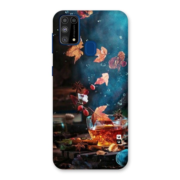 Falling Leaves Tea Back Case for Galaxy F41