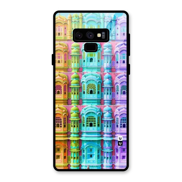 Fancy Architecture Glass Back Case for Galaxy Note 9