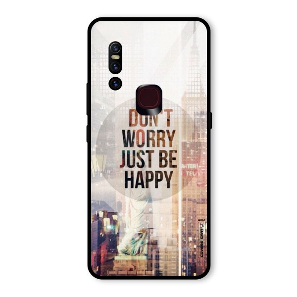 Feel Lively Glass Back Case for Vivo V15