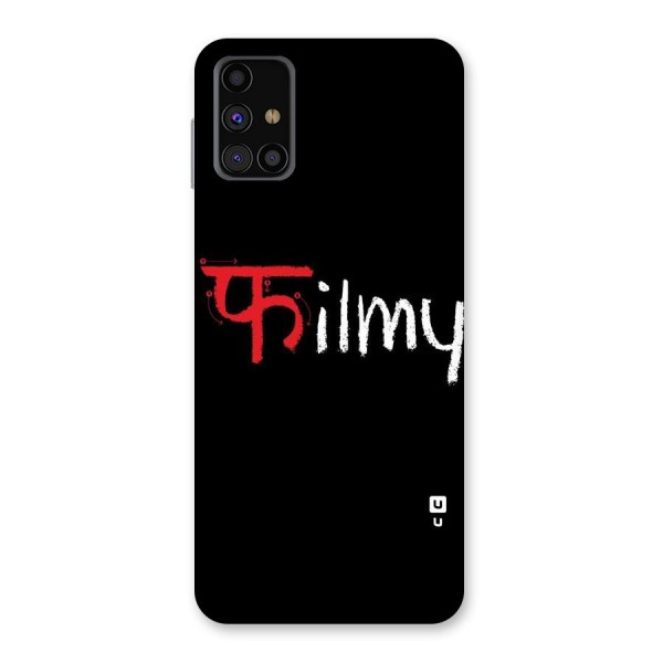 Filmy Back Case for Galaxy M31s