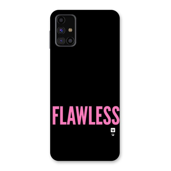 Flawless Pink Design Back Case for Galaxy M31s