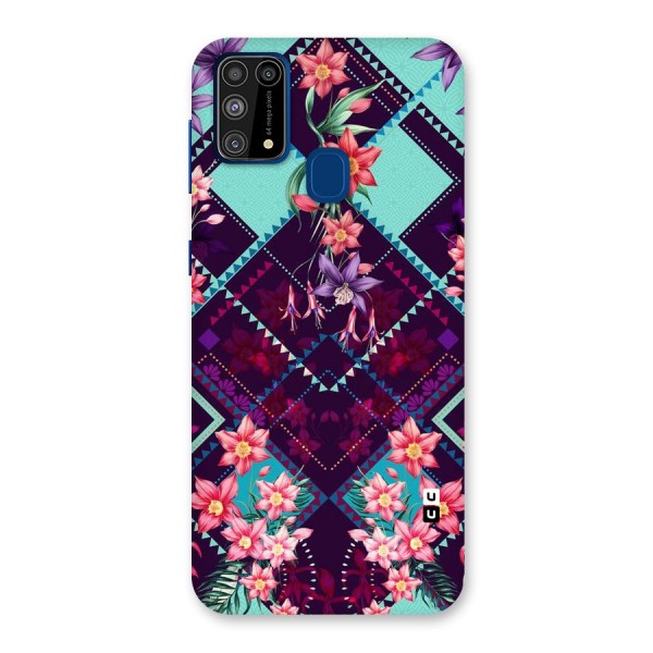 Floral Diamonds Back Case for Galaxy F41