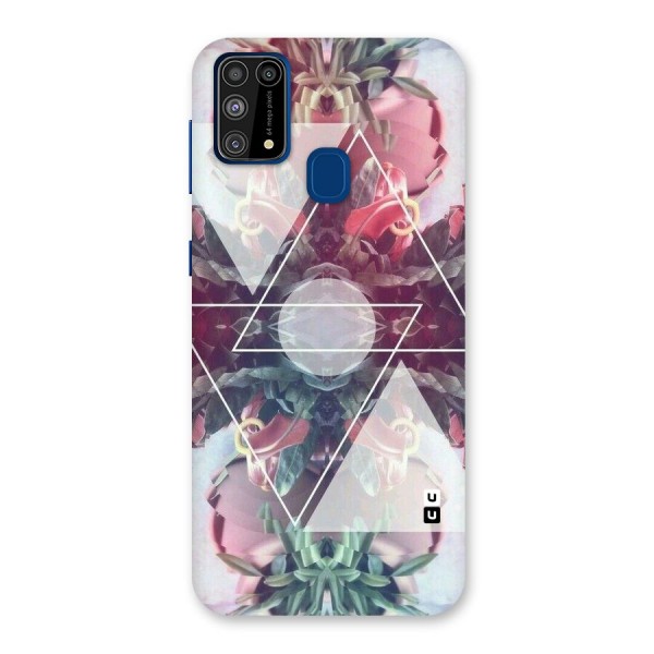 Floral Triangle Back Case for Galaxy F41