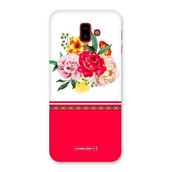 Flower Fusion Back Case for Galaxy J6 Plus