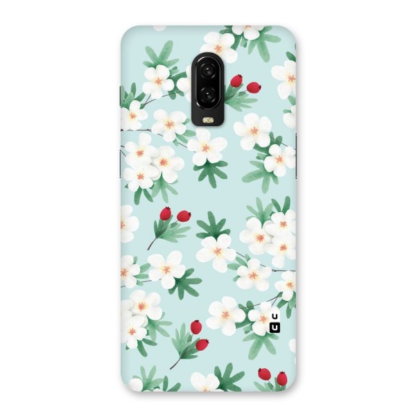 Flowers Pastel Back Case for OnePlus 6T