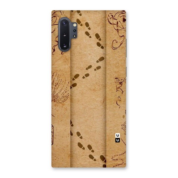 Footsteps Back Case for Galaxy Note 10 Plus