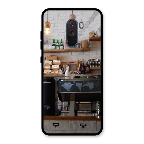 Fresh Brews Glass Back Case for Poco F1