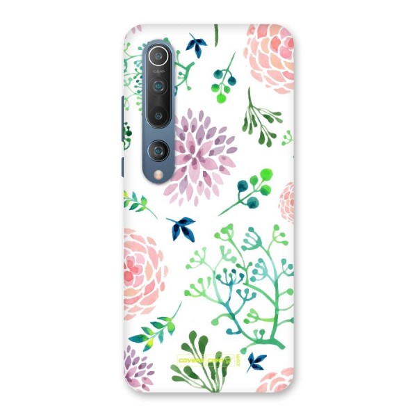 Fresh Floral Back Case for Mi 10