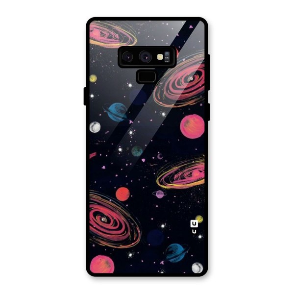 Galaxy Beauty Glass Back Case for Galaxy Note 9