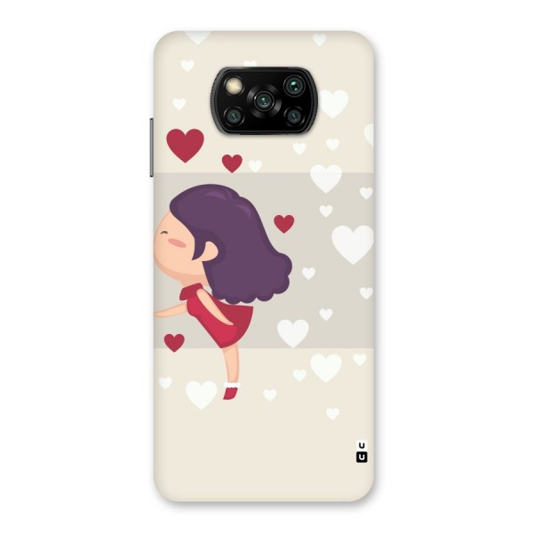 Girl in Love Back Case for Poco X3